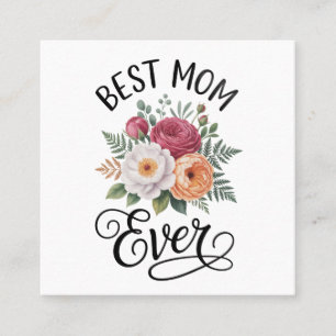 Postcard Square Business Card