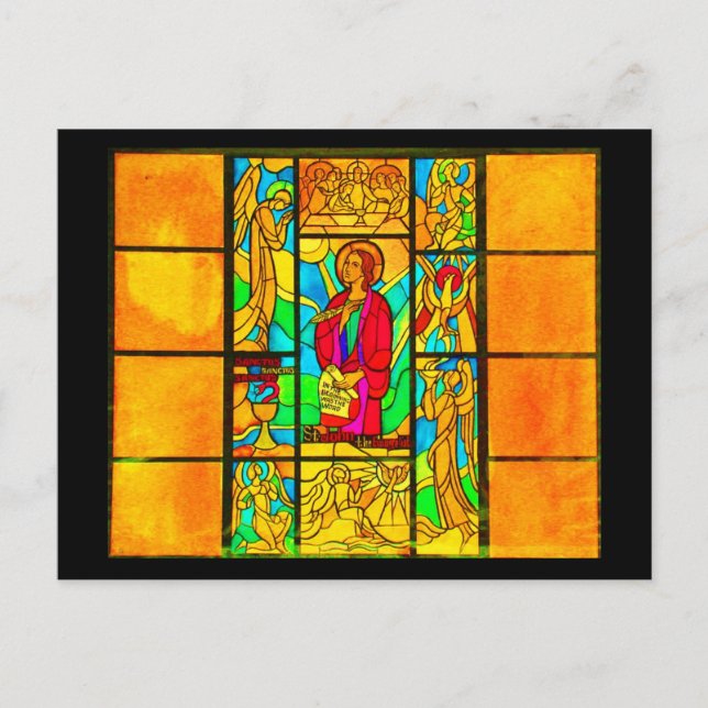 Postcard-Stained Glass-1 Postcard (Front)