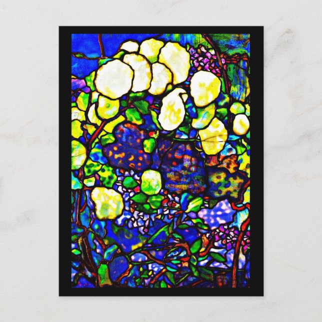 Postcard-Stained Glass-Louis Tiffany 14 Postcard (Front)