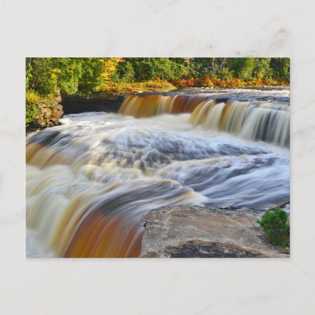 Postcard/Tahquamenon Falls Michigan Postcard (Front)