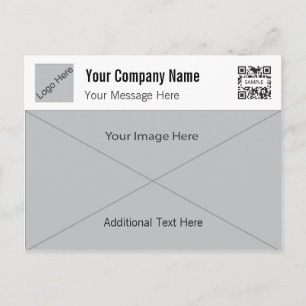 Postcard Template Generic Grey 1