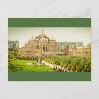 Postcard The Akshardham – Delhi, India