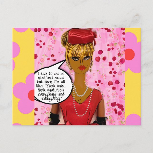 Postcard- the beach fixes everything postcard (Front)