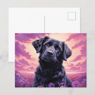 Postcard The Flower Admire