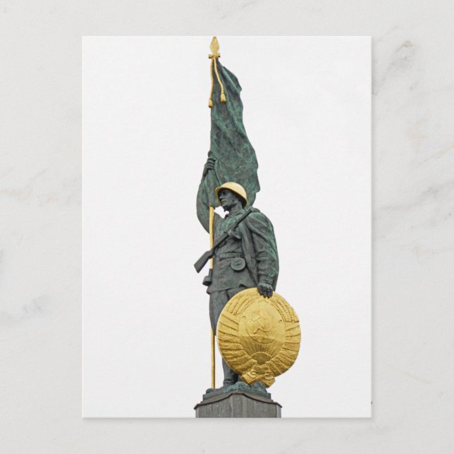 Postcard The Soviet War Memorial in Vienna (Front)