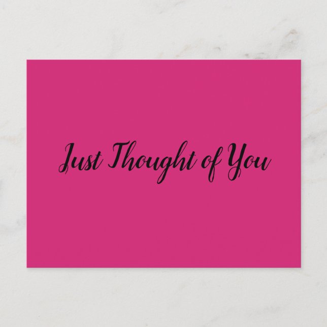 Postcard - Thought: Congratulations! (Front)