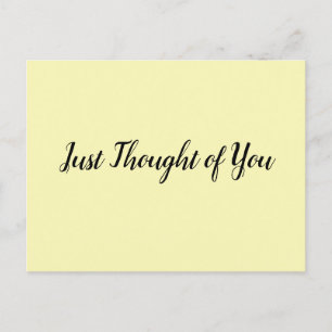 Postcard - Thought: Smiling and can't stop.