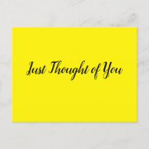 Postcard - Thought: You make me smile.