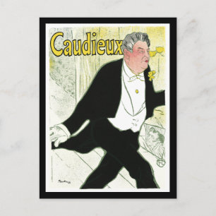 Postcard: Toulouse-Lautrec - Caudieux Postcard
