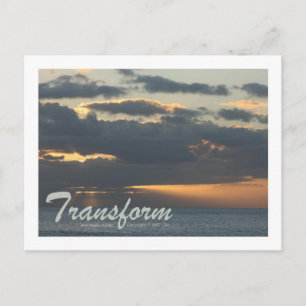 Postcard "Transform"