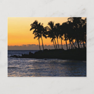 Postcard: Twilight At Waikoloa Postcard