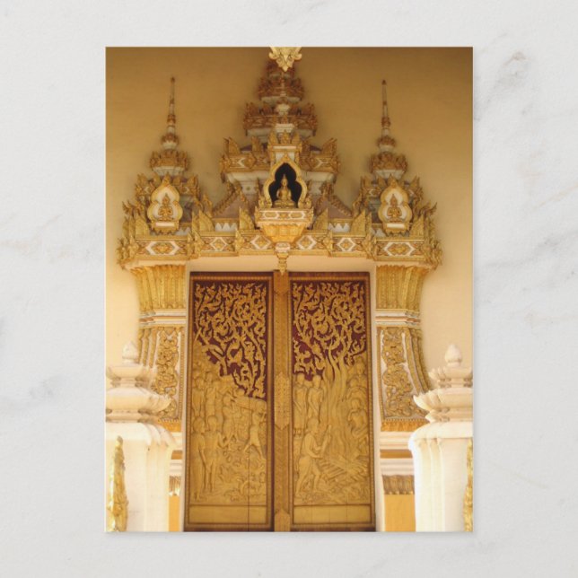 Postcard Vientiane Laos (Front)