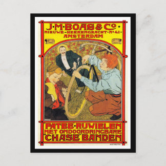 Postcard: Vintage bicycle advertising art Postcard