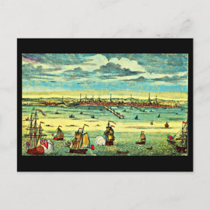 Postcard-Vintage Boston Artwork-43 Postcard
