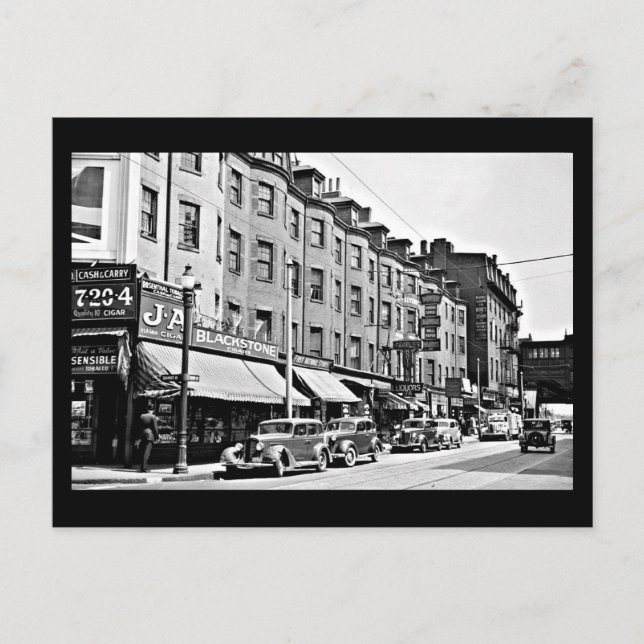 Postcard-Vintage Boston Photography 24 Postcard (Front)