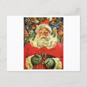 POSTCARD : VINTAGE CHRISTMAS : Santa Claus