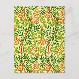 Postcard-Vintage Fabric/Fashion-William Morris 1 Postcard