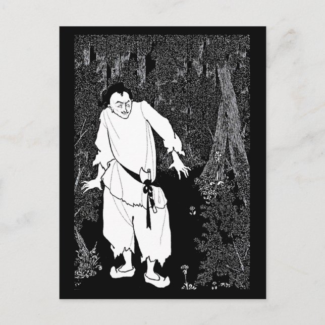 Postcard-Vintage Illustration-Aubrey Beardsley 28 Postcard (Front)