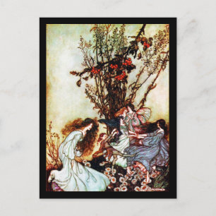 Postcard-Vintage Illustration-Rackham 3 Postcard