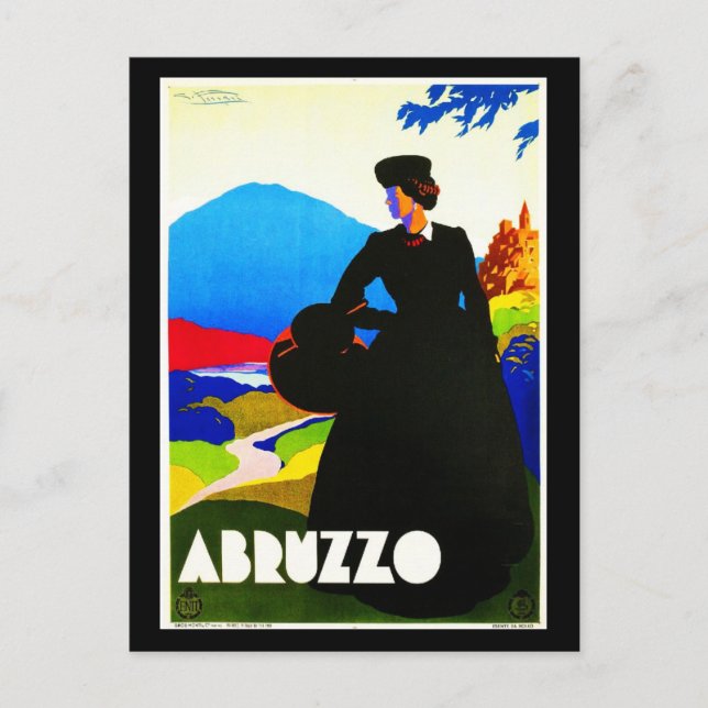 Postcard-VIntage Travel-Abruzzo 2 Postcard (Front)