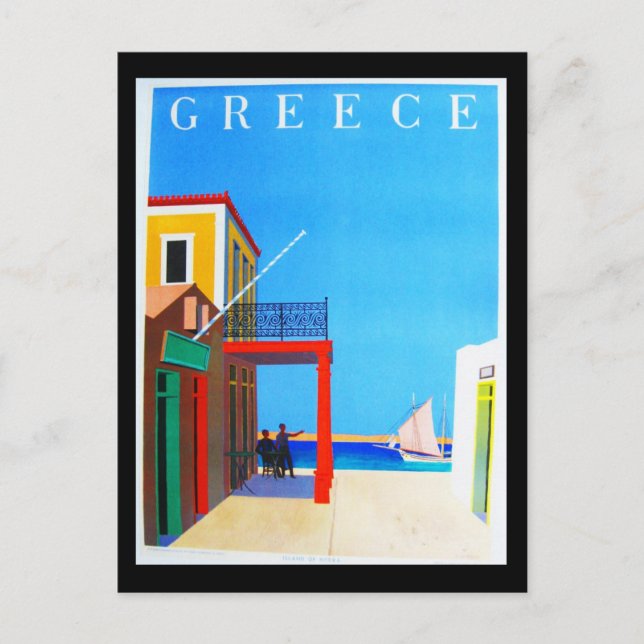 Postcard-VIntage Travel-Greece Postcard (Front)