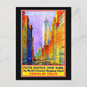 Postcard-VIntage Travel-New York 3 Postcard