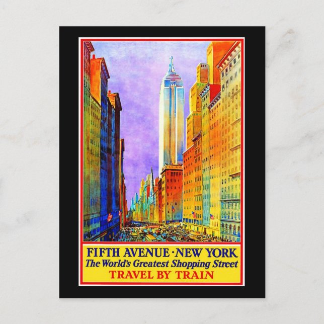 Postcard-VIntage Travel-New York 3 Postcard (Front)