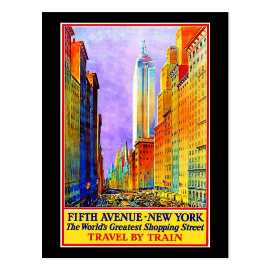 Postcard-VIntage Travel-New York 3 Postcard