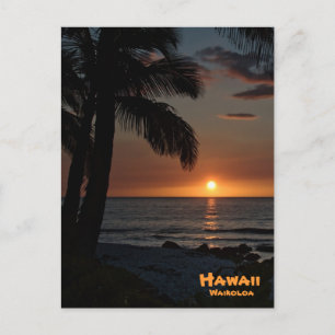 Postcard: Waikoloa Sunset #1 Postcard