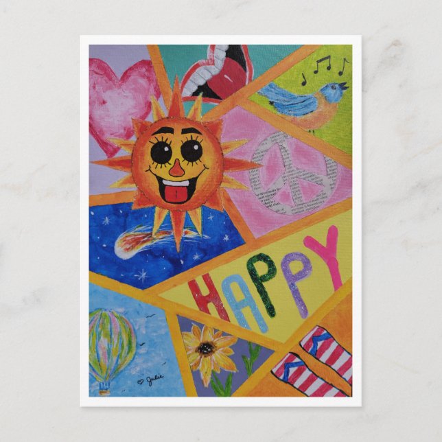 Postcard - Walking On Sunshine (Front)