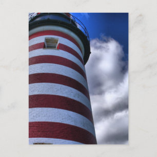 Postcard-West Quoddy Head Lighthouse Maine Postcard