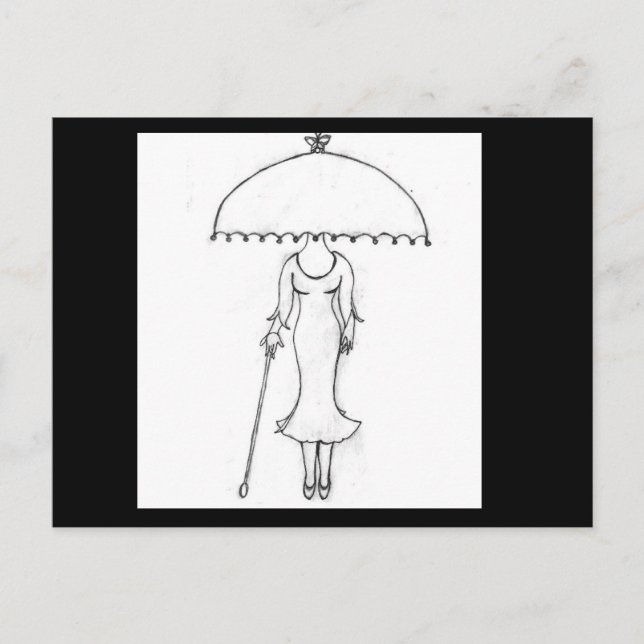 Postcard - Who Are You Wearing? With Envelope (Front)