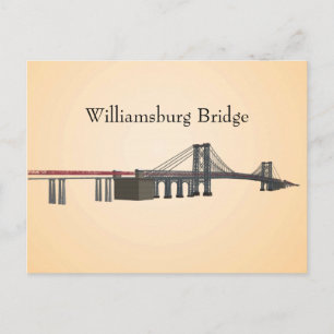 Postcard: Williamsburg Bridge Postcard