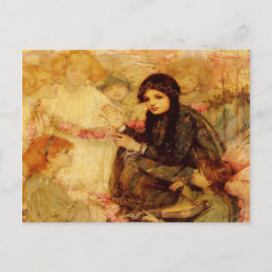 Postcard With Christabel A. Cockerell Painting