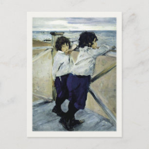 Postcard With Famous Painting