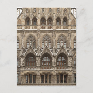Postcard with Gothic Revival Architecture