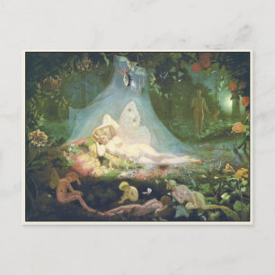 Postcard with John Simmons Painting