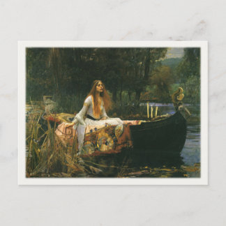 Postcard with John William Waterhouse Painting