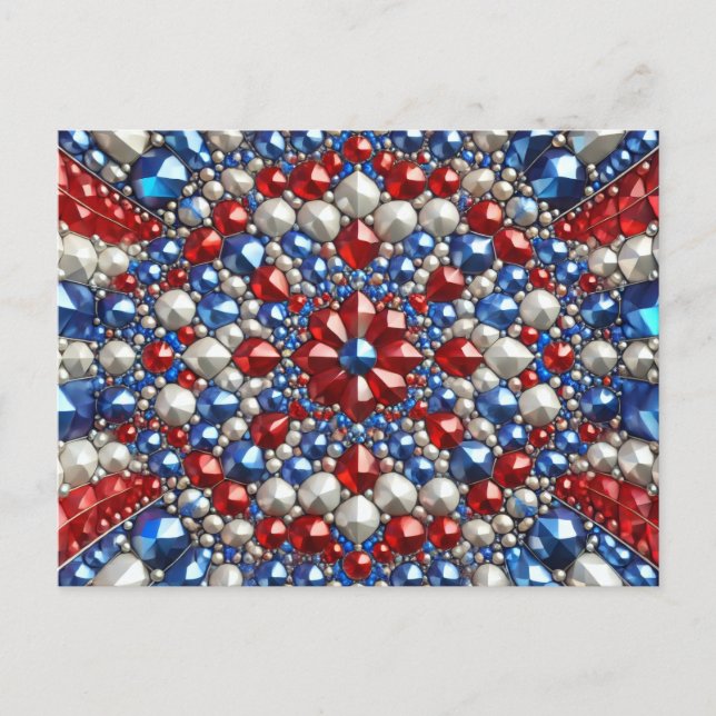 Postcard with Netherlands Colours Design (Front)