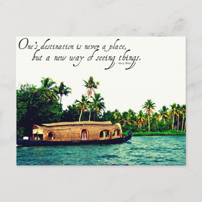 Postcard with Quote (Front)