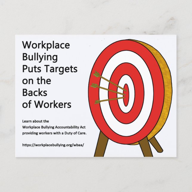 Postcard-Workplace Targets Postcard (Front)