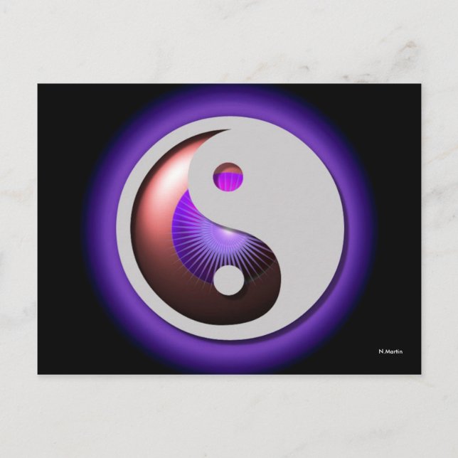 Postcard YinYang Design (Front)