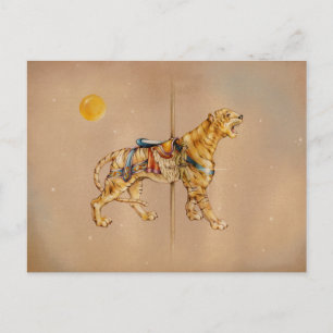 Postcards - Carousel Tiger