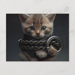 Postcards Cat prisoner