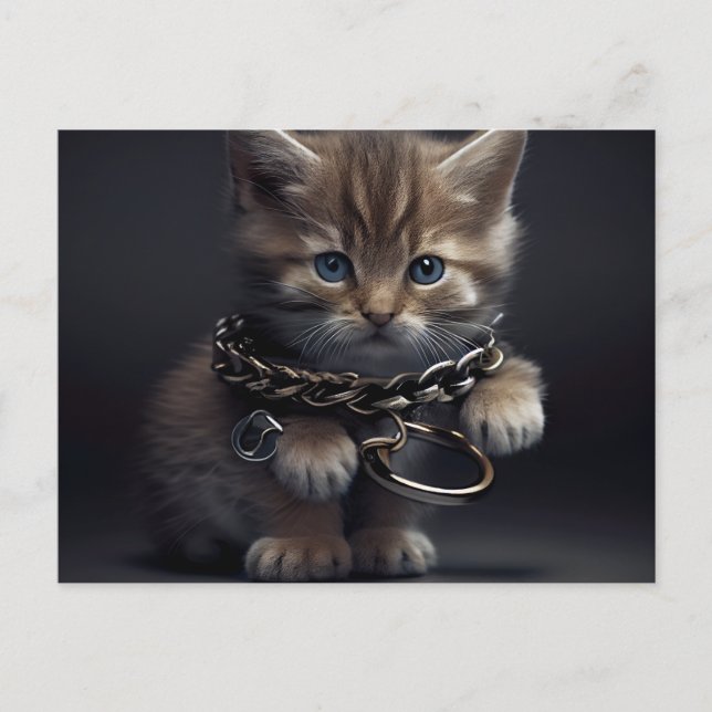 Postcards Cat prisoner (Front)