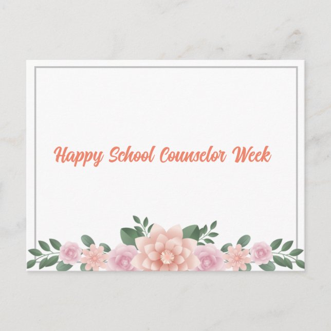 Postcards Design School Counsellor Week 2023 (Front)