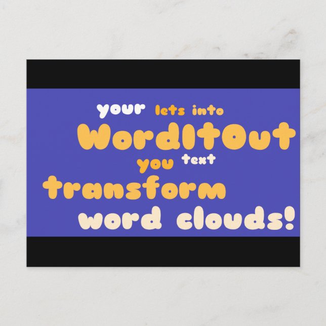 Postcards: fitted layout postcard (Front)