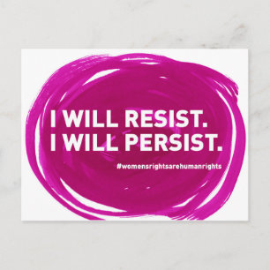 Postcards for the Resistance - Women's Rights
