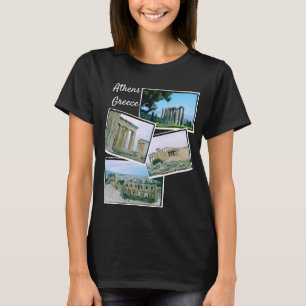 Postcards from Athens, Greece tshirt