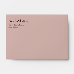 Postcards from Paris Custom Envelope